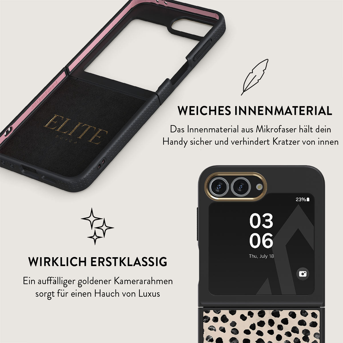 Skorter | Almond Latte - Samsung Galaxy Z Flip 6 Case