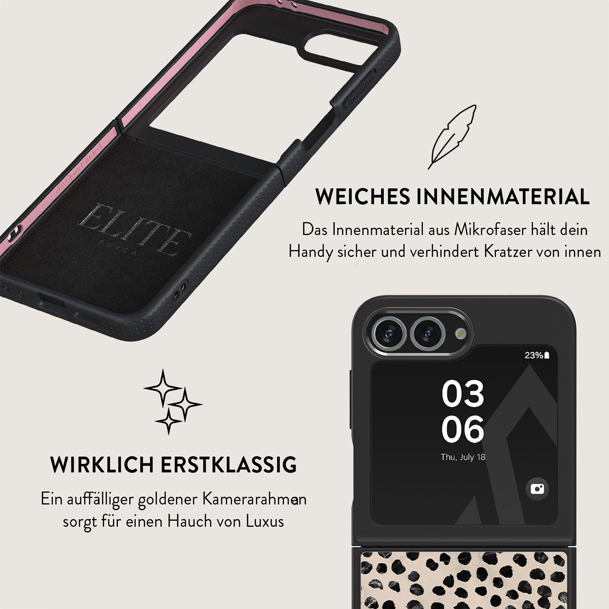 Skorter | Almond Latte - Samsung Galaxy Z Flip 6 Case