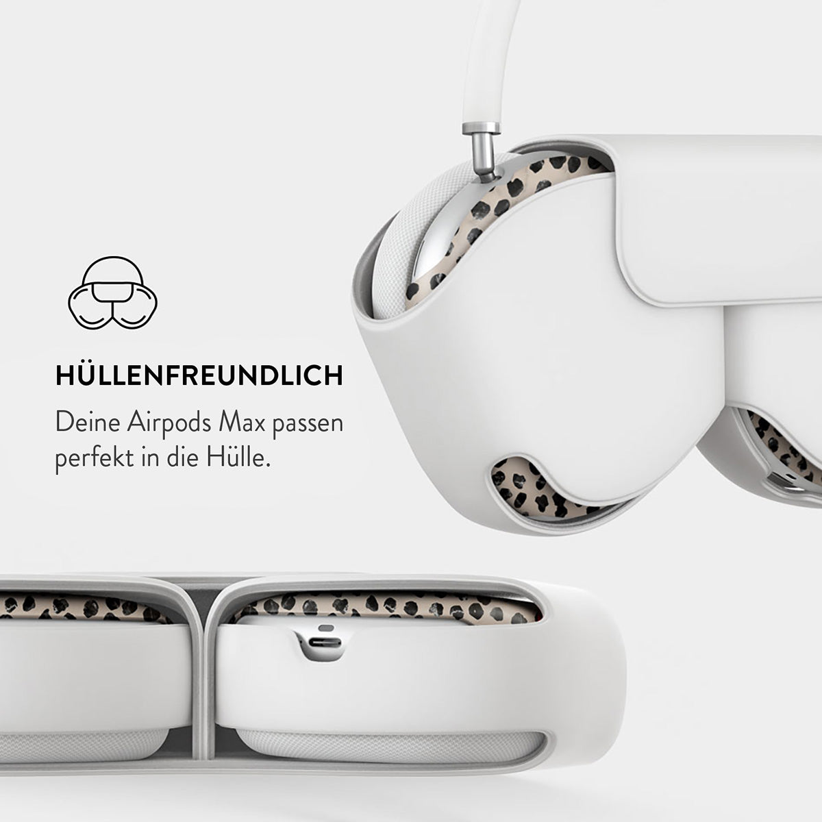 Skorter | Almond Latte - AirPods Max case