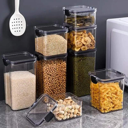 Skorter | 8 pieces airtight storage containers