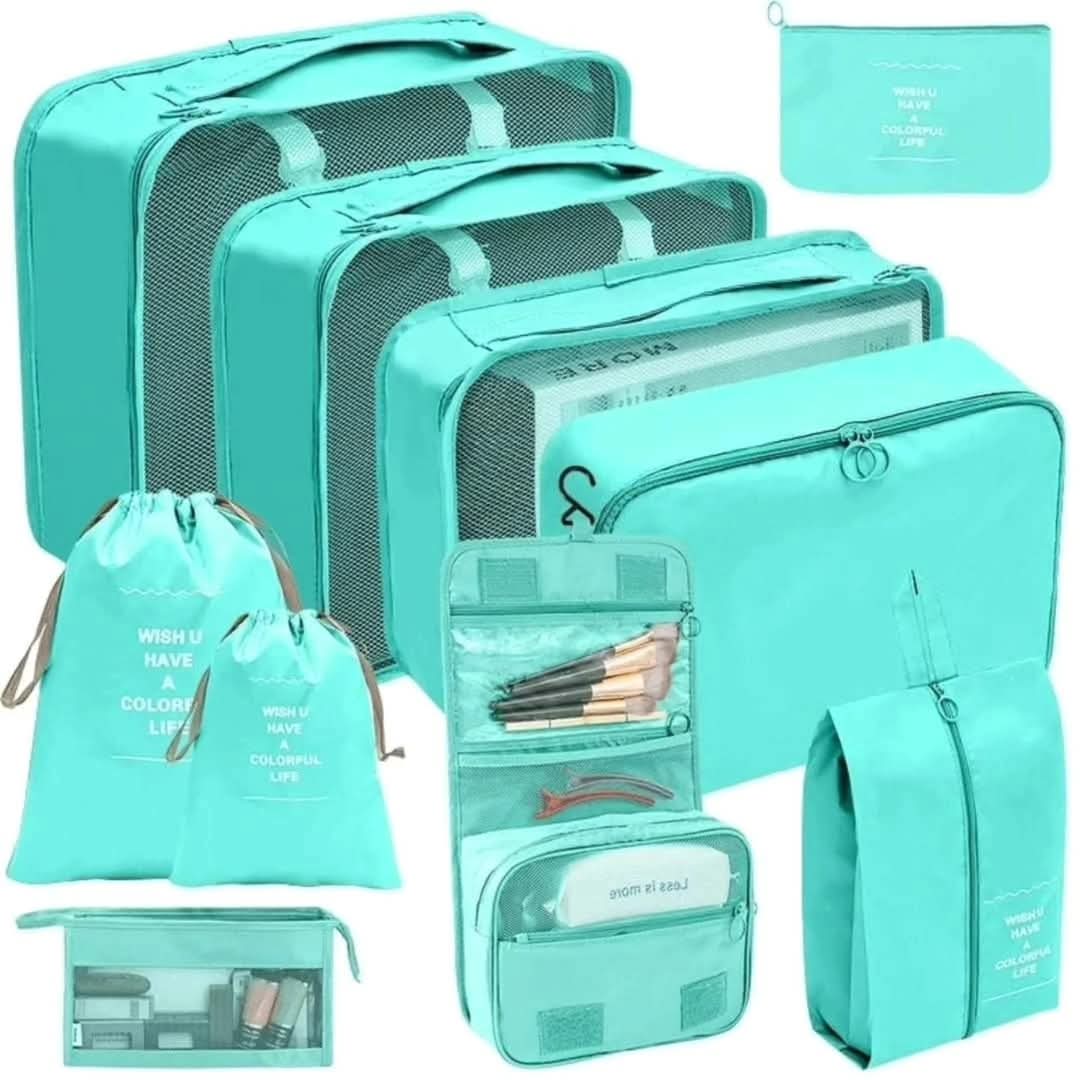 Skorter | 10 Piece Luggage Organizers