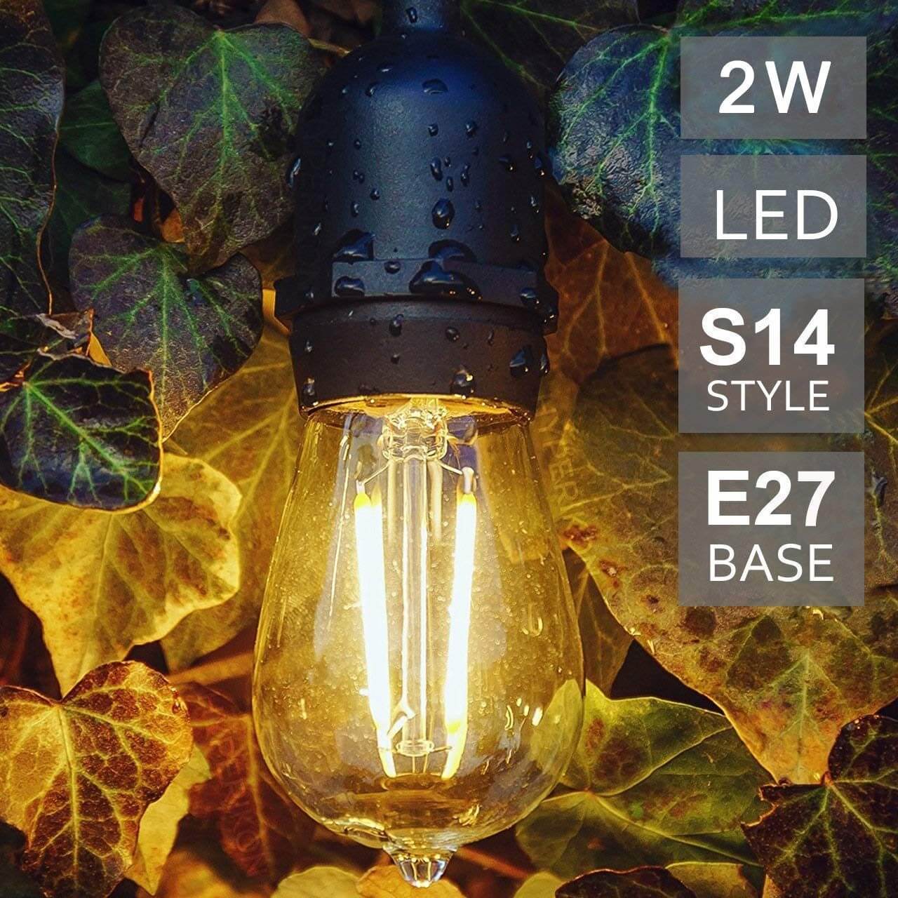 Skorter | Light String Lights 20M 24 LED Bulbs