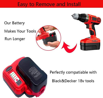 Skorter | and Decker Battery 18v 3000mAh