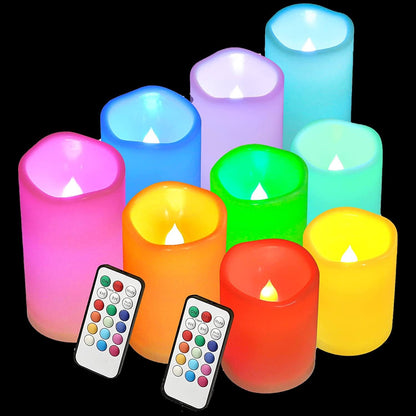 Skorter | Candles Battery Operated With Remote