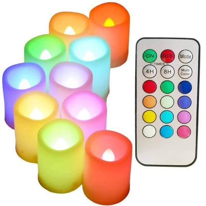 Skorter | Candles Battery Operated With Remote