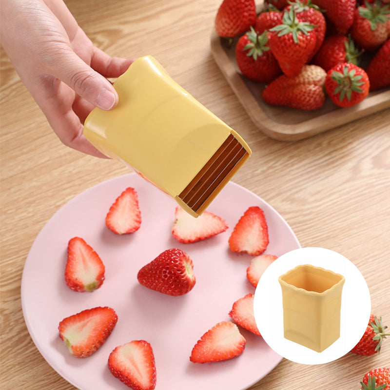 Skorter | Fruit Egg Stainless Steel Strawberry Cutter