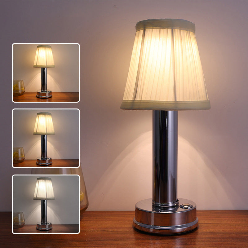 skorter | LED Rechargeable Wireless Metal Table Lamp
