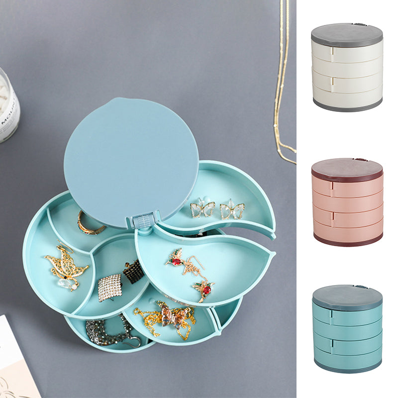 skorter | 4-Layer Rotatable Jewelry Storage Box