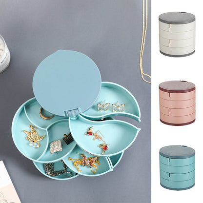 skorter | 4-Layer Rotatable Jewelry Storage Box