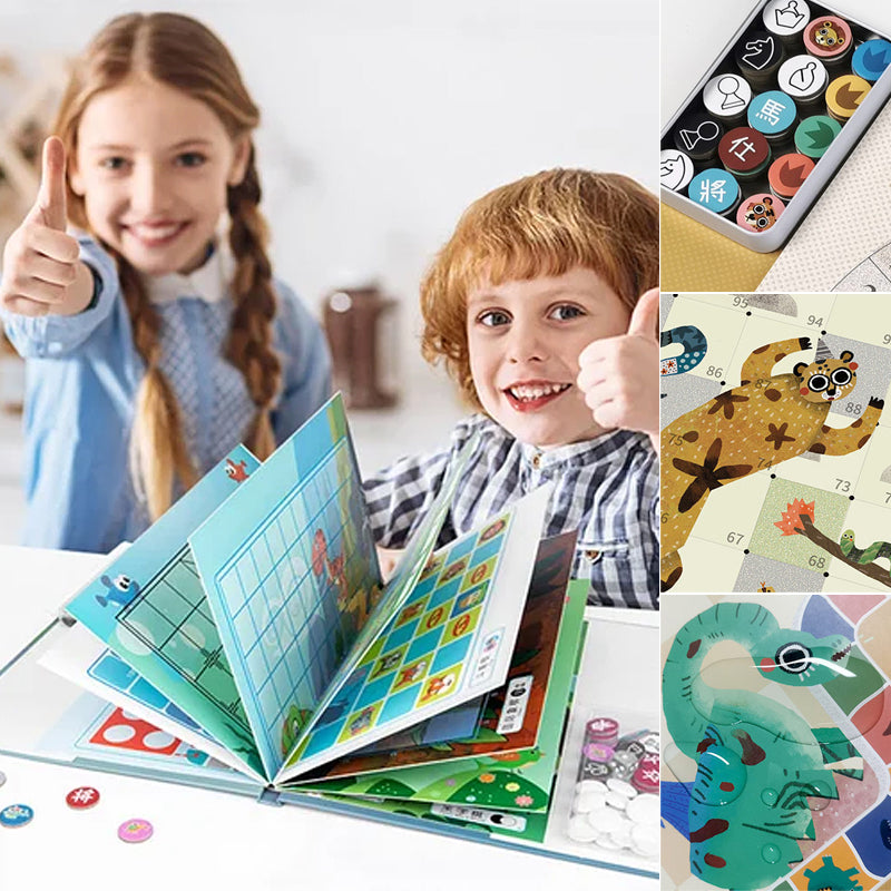 Skorter | 15-in-1 Multifunctional Book Style Portable Chess Set