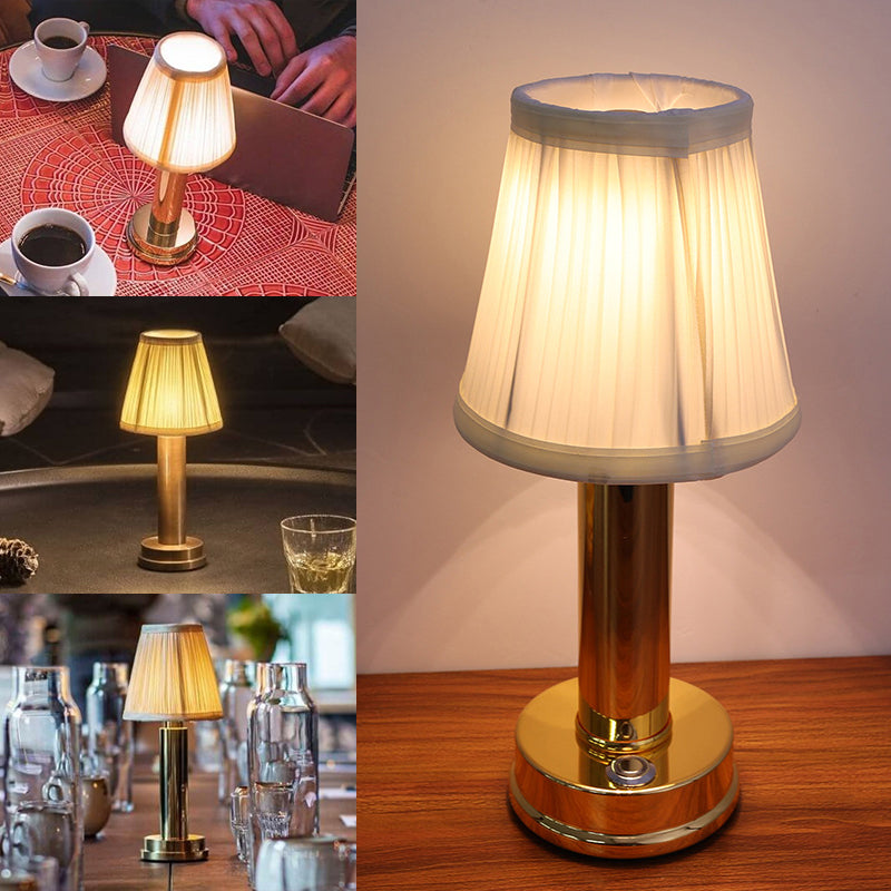 skorter | LED Rechargeable Wireless Metal Table Lamp