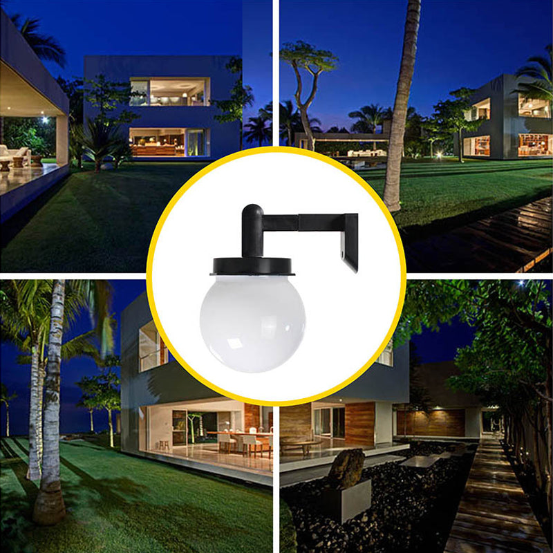 Skorter | Solar Wall Sphere Light (2 pieces)