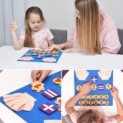 Skorter | Felt Finger Number Counting Toy