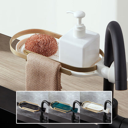 skorter | Faucet Drain Storage Shelf
