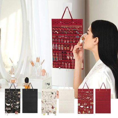 skorter | Felt Hanging Jewelry Organizer