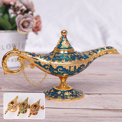 Skorter | Aladdin Wonder Lamp Alloy Decoration