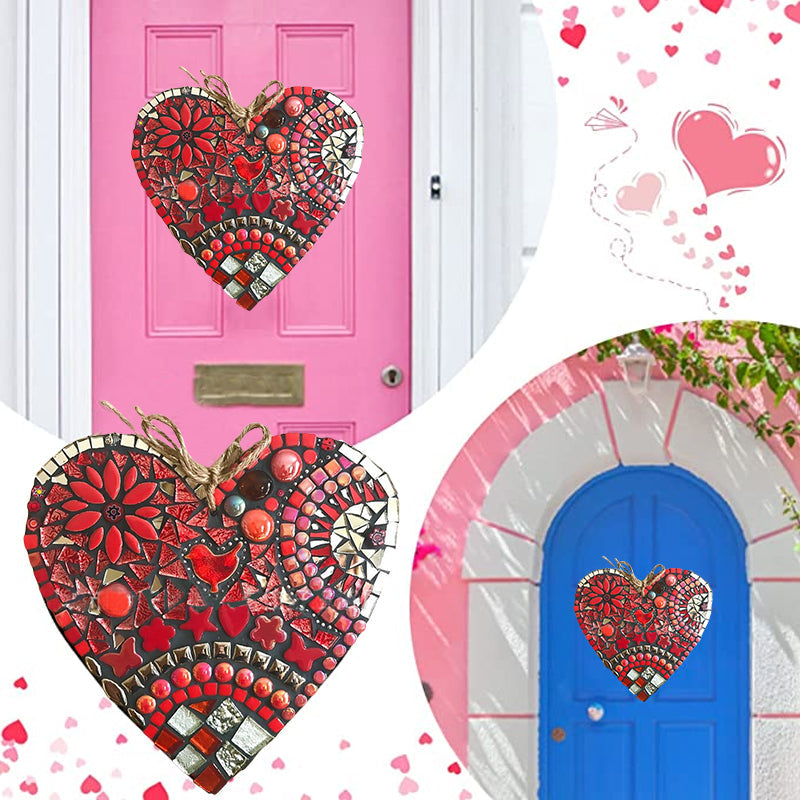 Skorter | Large Garden Mosaic Heart Decoration