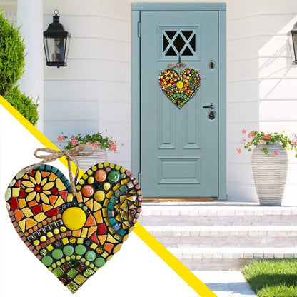 Skorter | Large Garden Mosaic Heart Decoration