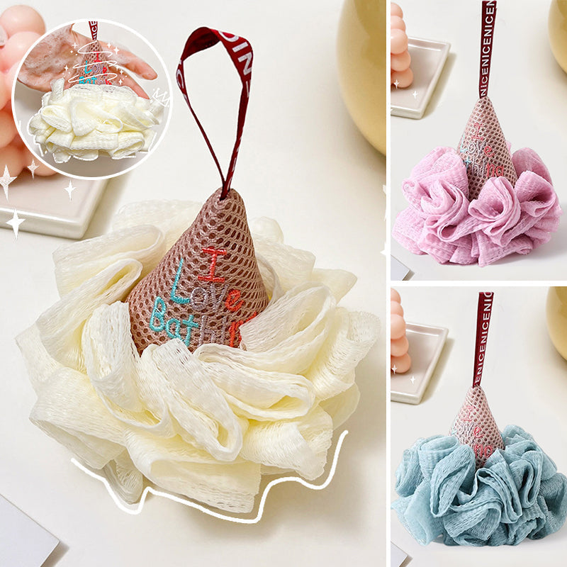 skorter | Bath ball Sweet ice cream peeling towel