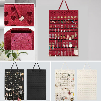 skorter | Felt Hanging Jewelry Organizer