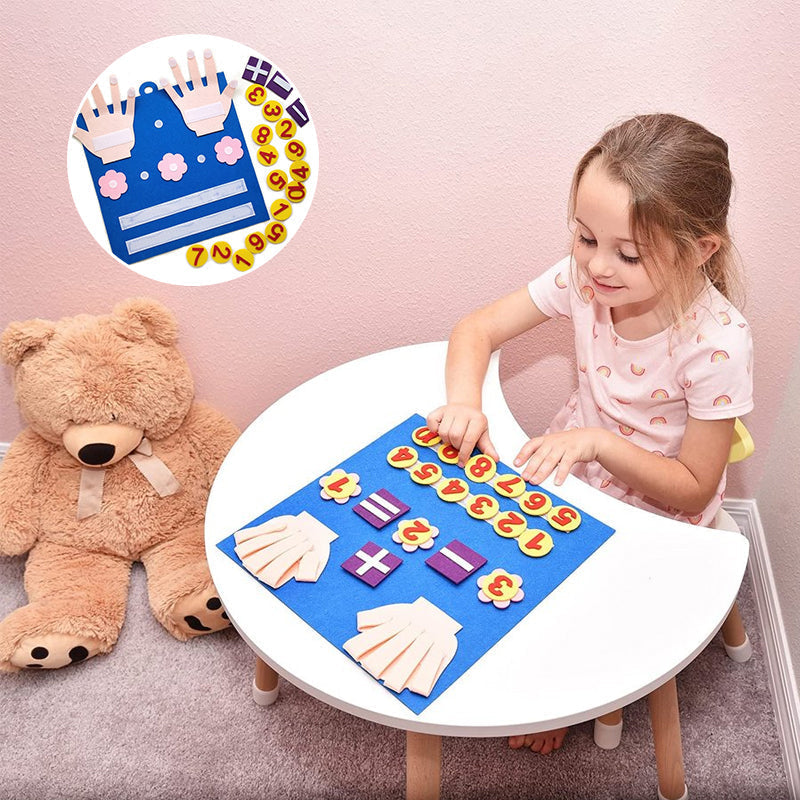 Skorter | Felt Finger Number Counting Toy