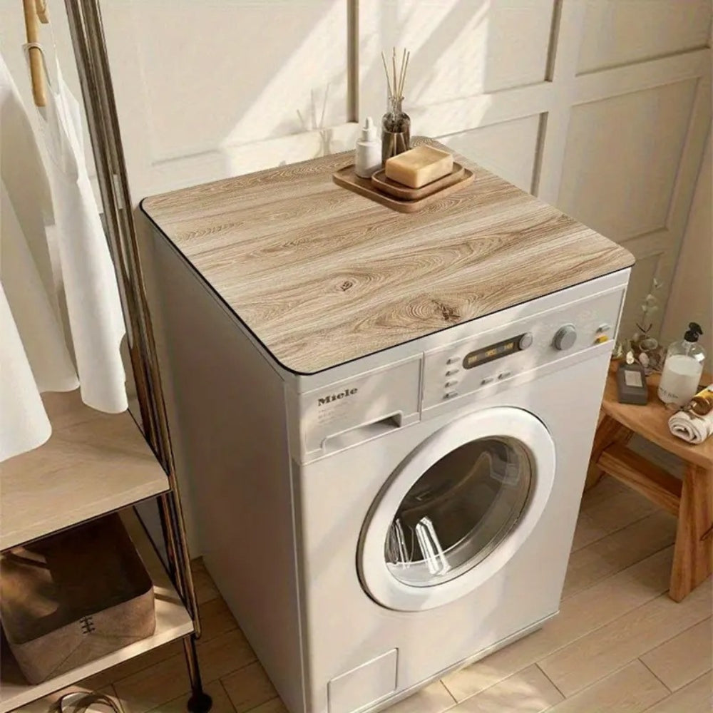 Skorter | Faux Wood Grain Appliance Protector Mat