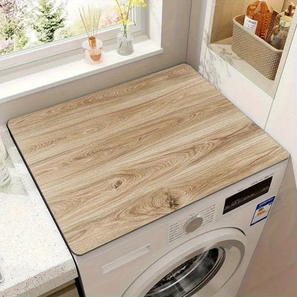 Skorter | Faux Wood Grain Appliance Protector Mat