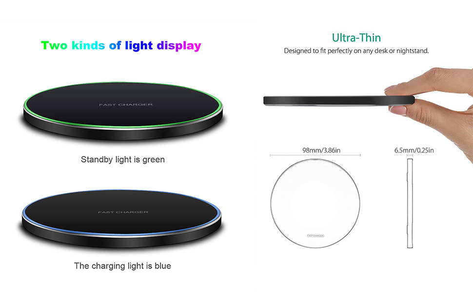 Skorter | 30W Fast Wireless Charging Pad | Premium USB-C MagSafe Charger for Apple iPhone, Samsung & Android