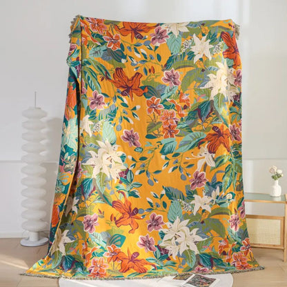 Skorter | Festival Tropics Cotton Blanket