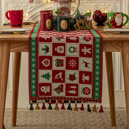 Skorter | Festive Charm Holiday Table Runner