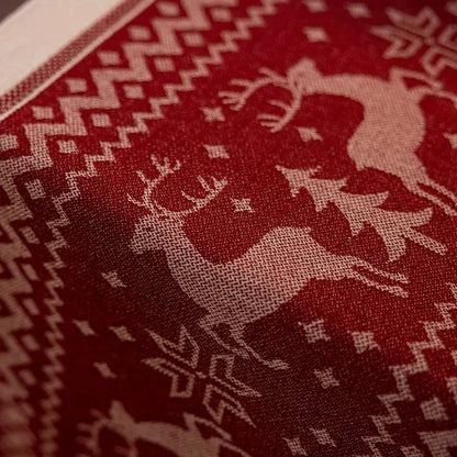 Skorter | Festive Christmas Elk Table Runner