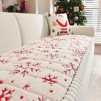 Skorter | Festive Holiday Winter Sofa Cover
