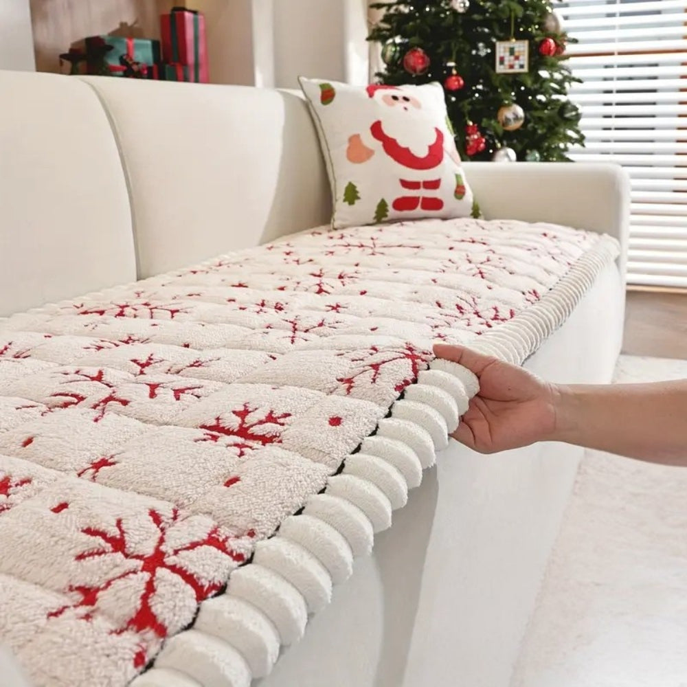 Skorter | Festive Holiday Winter Sofa Cover