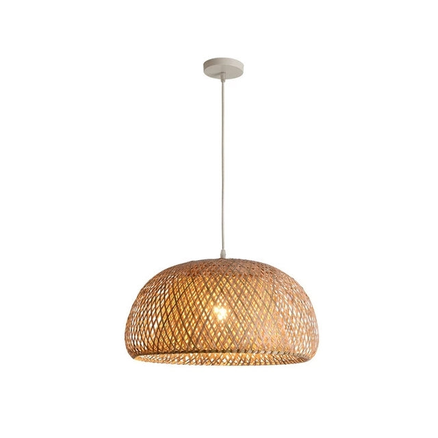 Skorter | Finn Bamboo Pendant Light – Handcrafted Rattan & Bamboo Light with Southeast Asian Charm