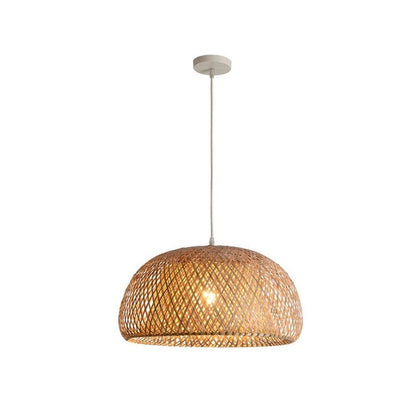 Skorter | Finn Bamboo Pendant Light – Handcrafted Rattan & Bamboo Light with Southeast Asian Charm
