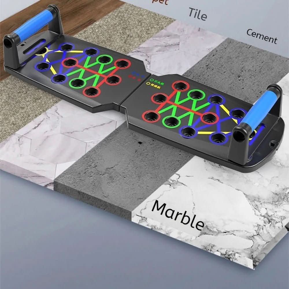 Skorter | Complete Fitness Set for Home with Resistance Bands & AB Roller