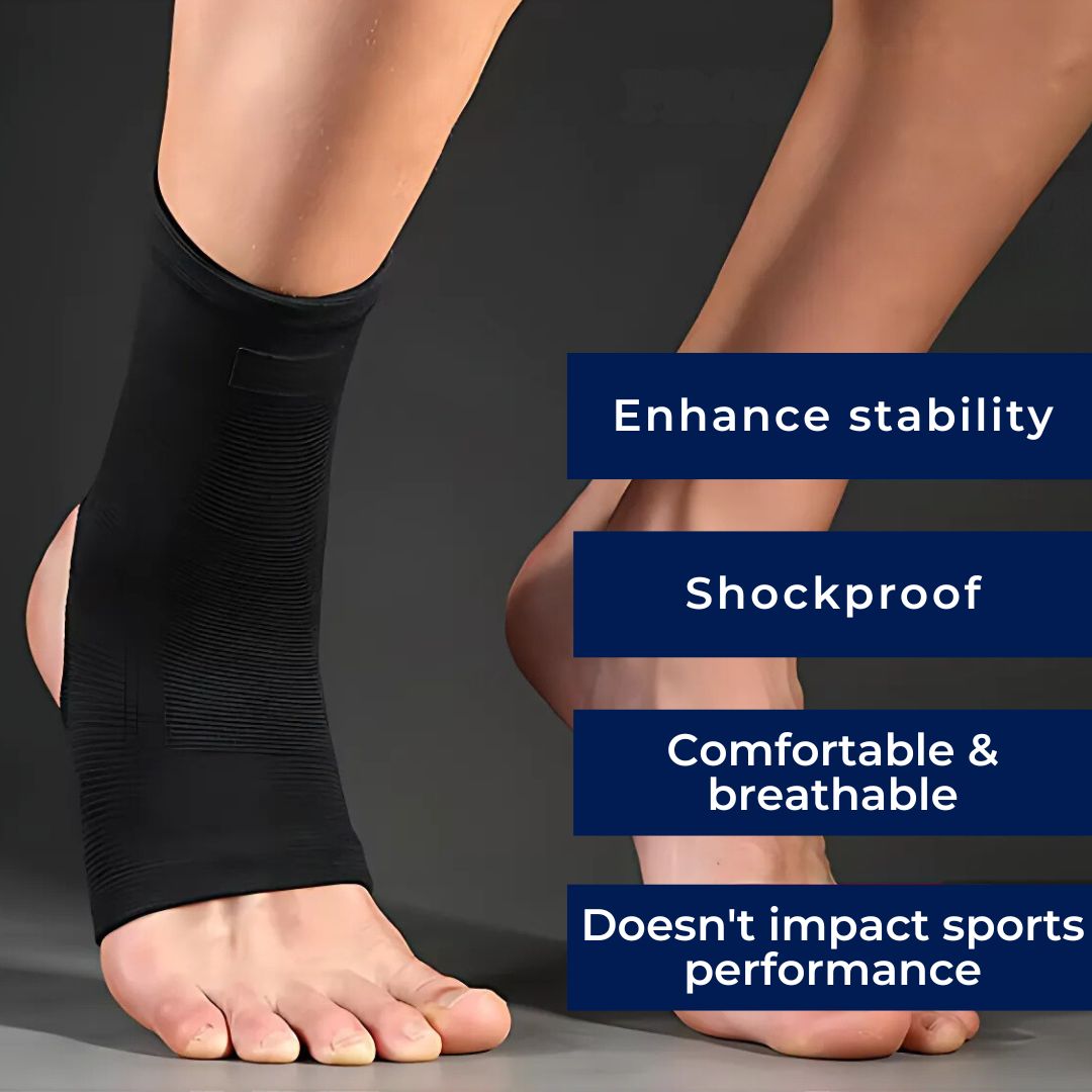 Skorter | Ankle Support Brace for Injury Prevention, Pain Relief, and Daily Comfort - Adjustable Stability for Sports & Recovery