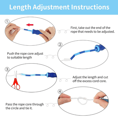 Skorter | Adjustable Beaded Jump Rope for Effective Cardio Training