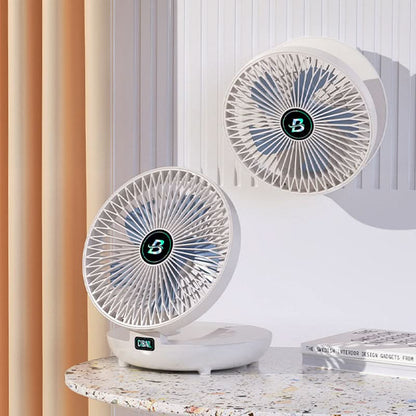 Skorter | FlipAir Foldable Portable Standing Fan – USB Rechargeable