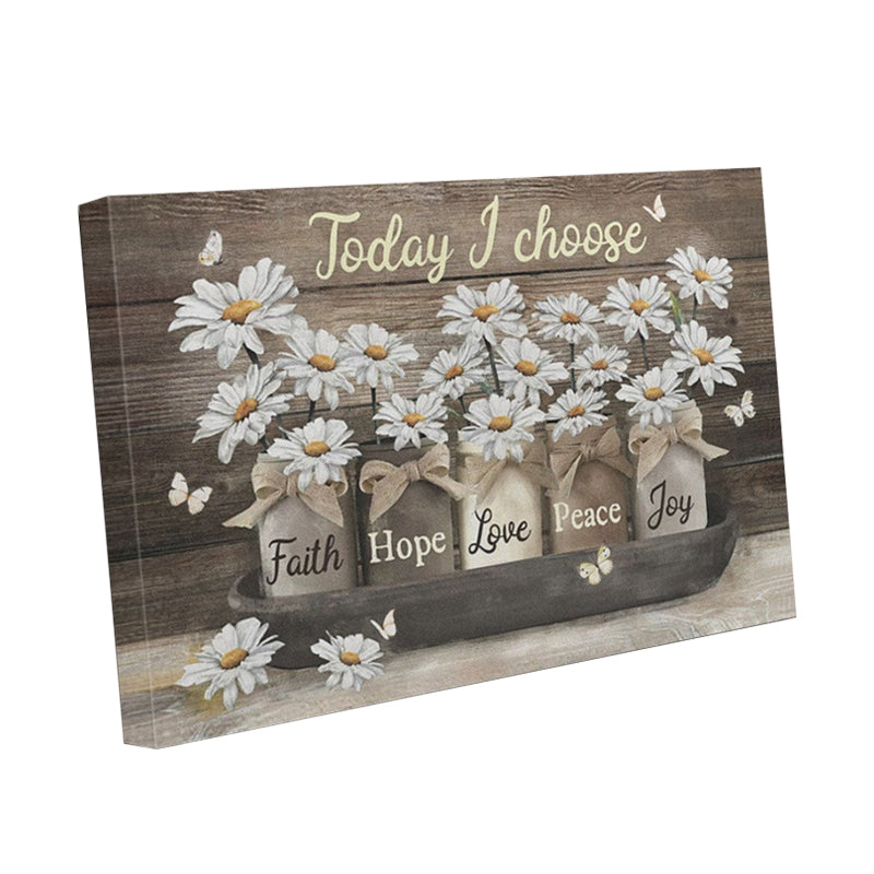 skorter | Floral Decorative Painting Core Canvas