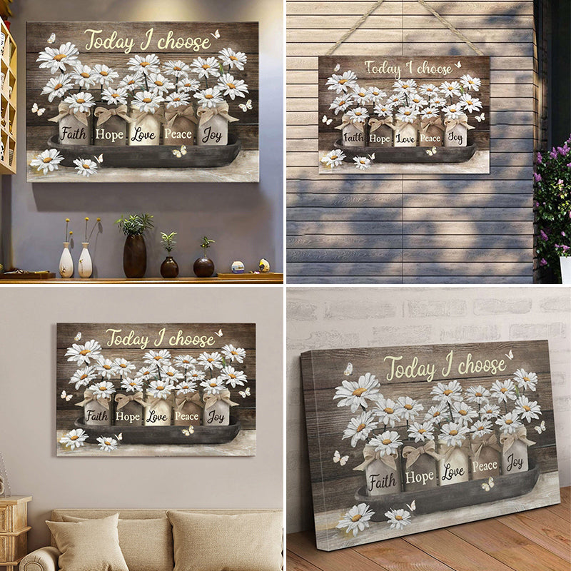 skorter | Floral Decorative Painting Core Canvas