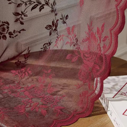 Skorter | Floral Grace Sheer Curtains