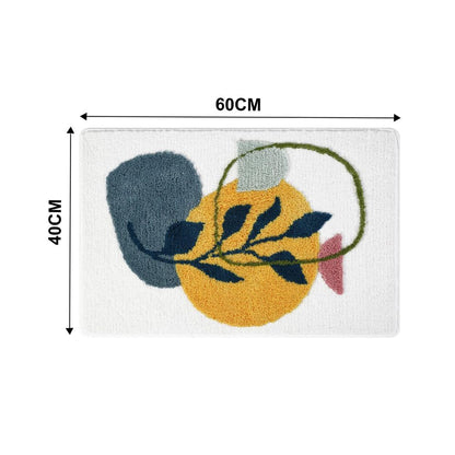 Skorter | Floral Non-Slip Bathmat