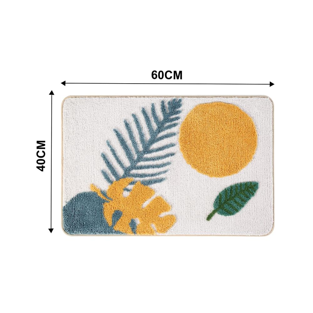 Skorter | Floral Non-Slip Bathmat