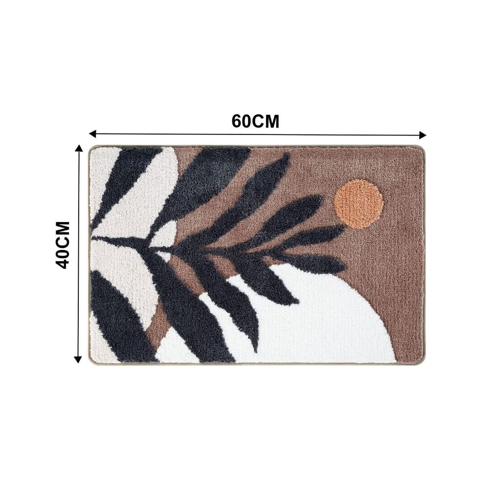Skorter | Floral Non-Slip Bathmat