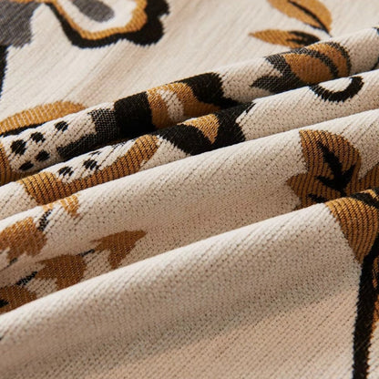 Skorter | Floravell Vintage Chenille Sofa Cover