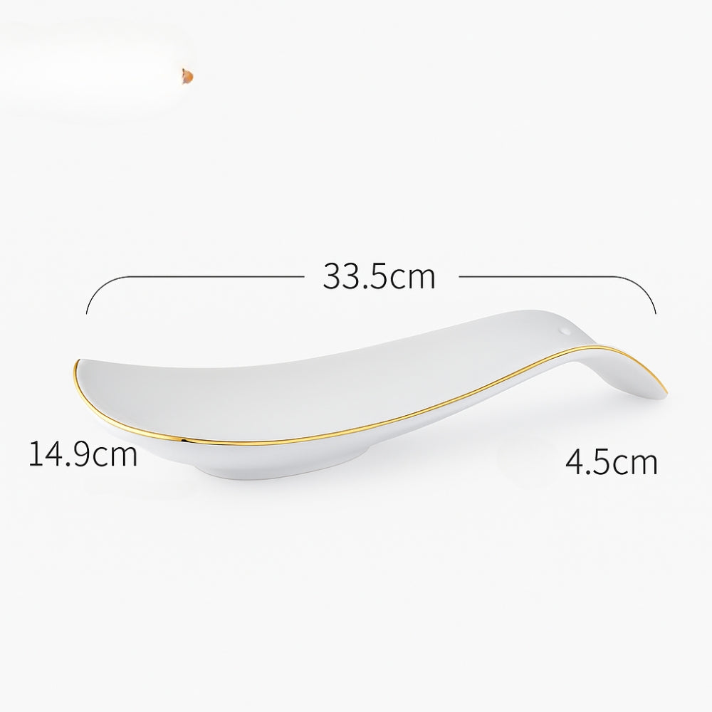 Skorter | Flowline Ceramic Cooking Spoon Rest