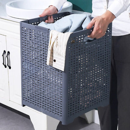 Skorter | Collapsible Plastic Laundry Basket