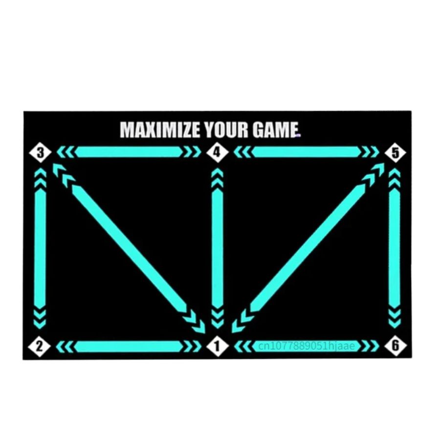 Skorter | Football Pro Training Mat | Anti-Slip, 2x2m Size & Video Program for Skill Enhancement and Home Training