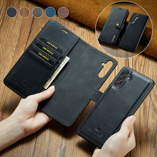 Skorter | 2 in 1 removable flip leather case for Samsung Galaxy